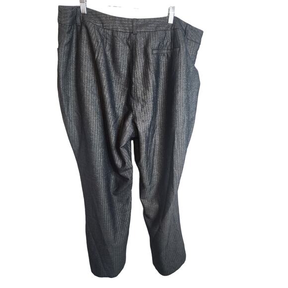 Lane Bryant Outlet Size 22 Dress Pants with Metallic Thread - Picture 5 of 5